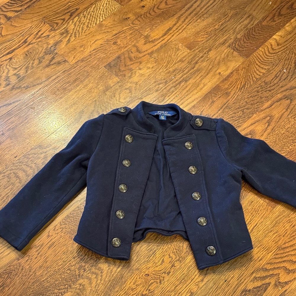 Polo Ralph Lauren  navy Kids Blazer with Gold Buttons